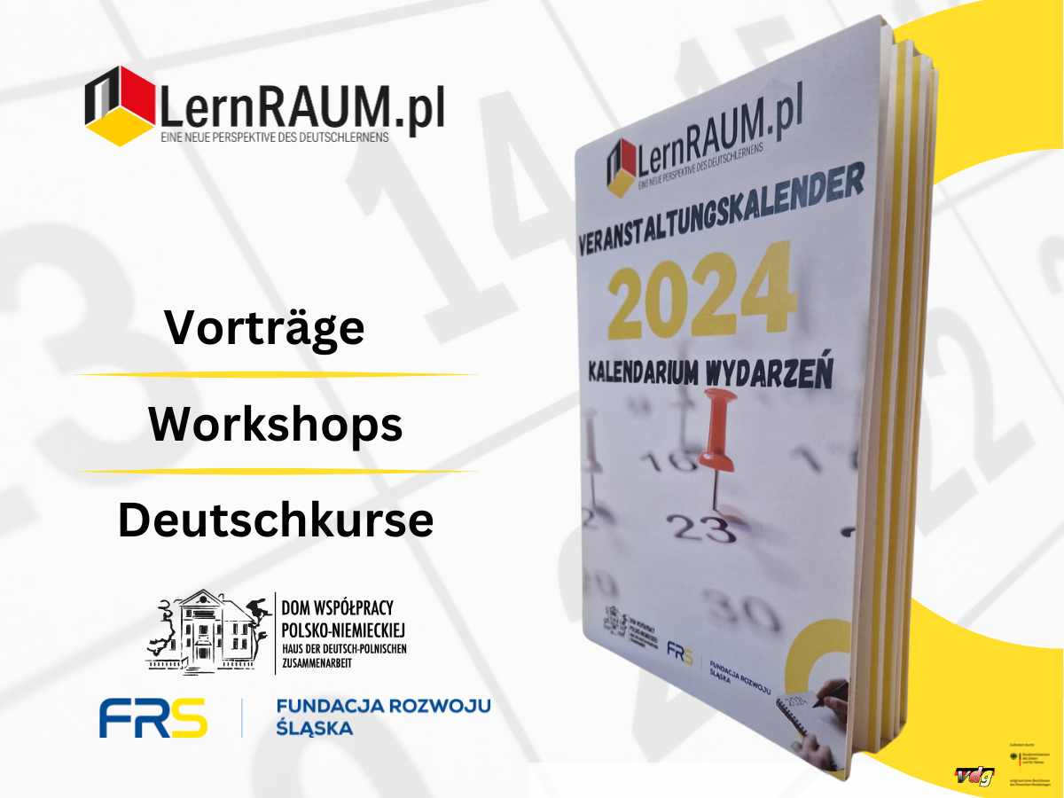Veranstaltungskalender im Rahmen des Projekts LernRAUM.pl in 2024