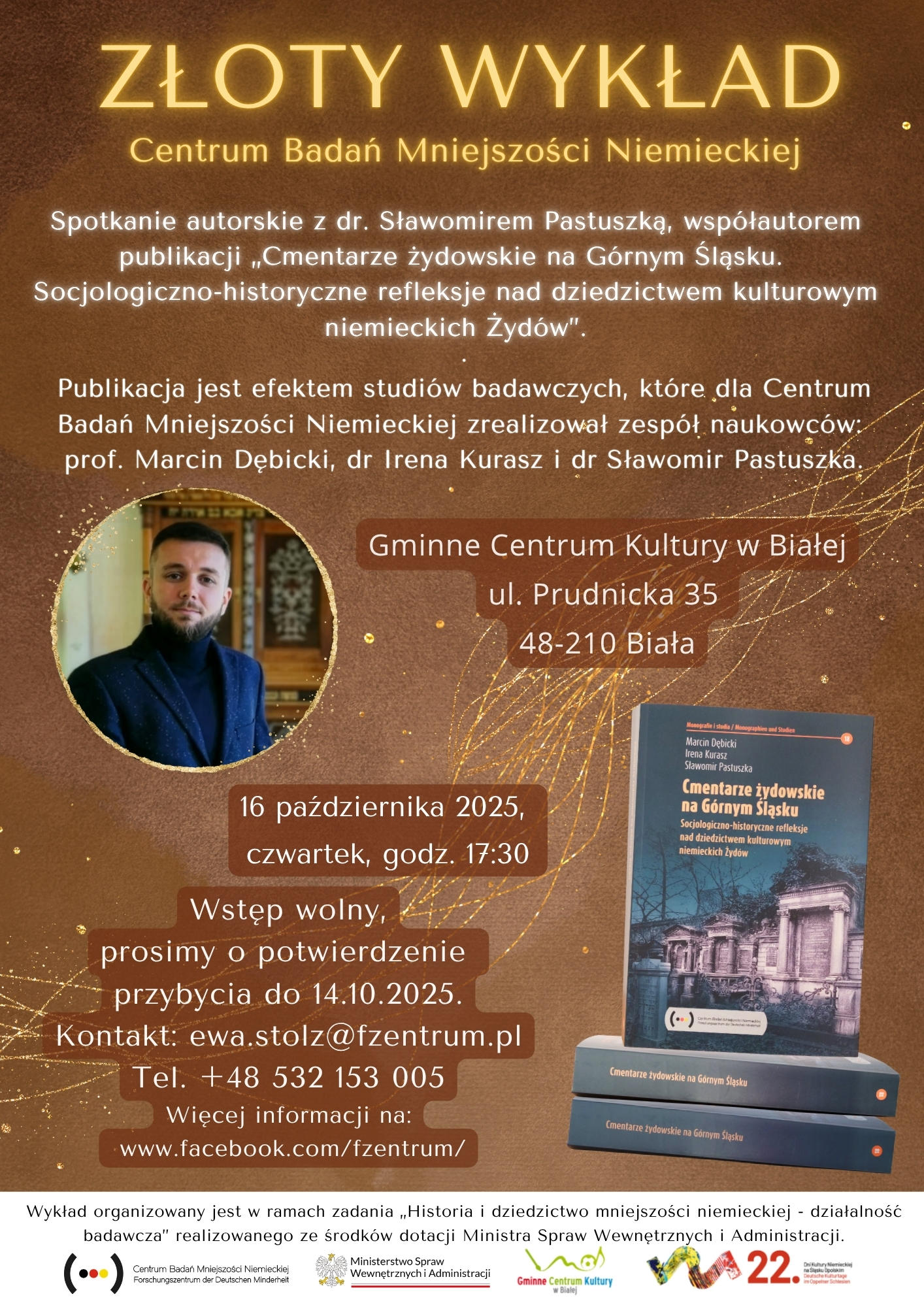 Spotkanie autorskie z dr. Sławomirem Pastuszką