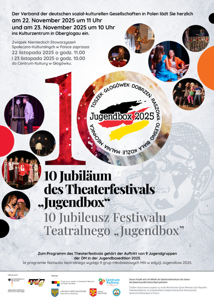 Zaproszenie na 10. Jubileusz Festiwalu Teatralnego „Jugendbox”