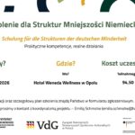 Start der Anmeldung zur nächsten Schulung für die Strukturen der Deutschen Minderheit