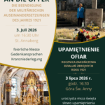 Uroczystość upamiętniajaca na Górze św. Anny