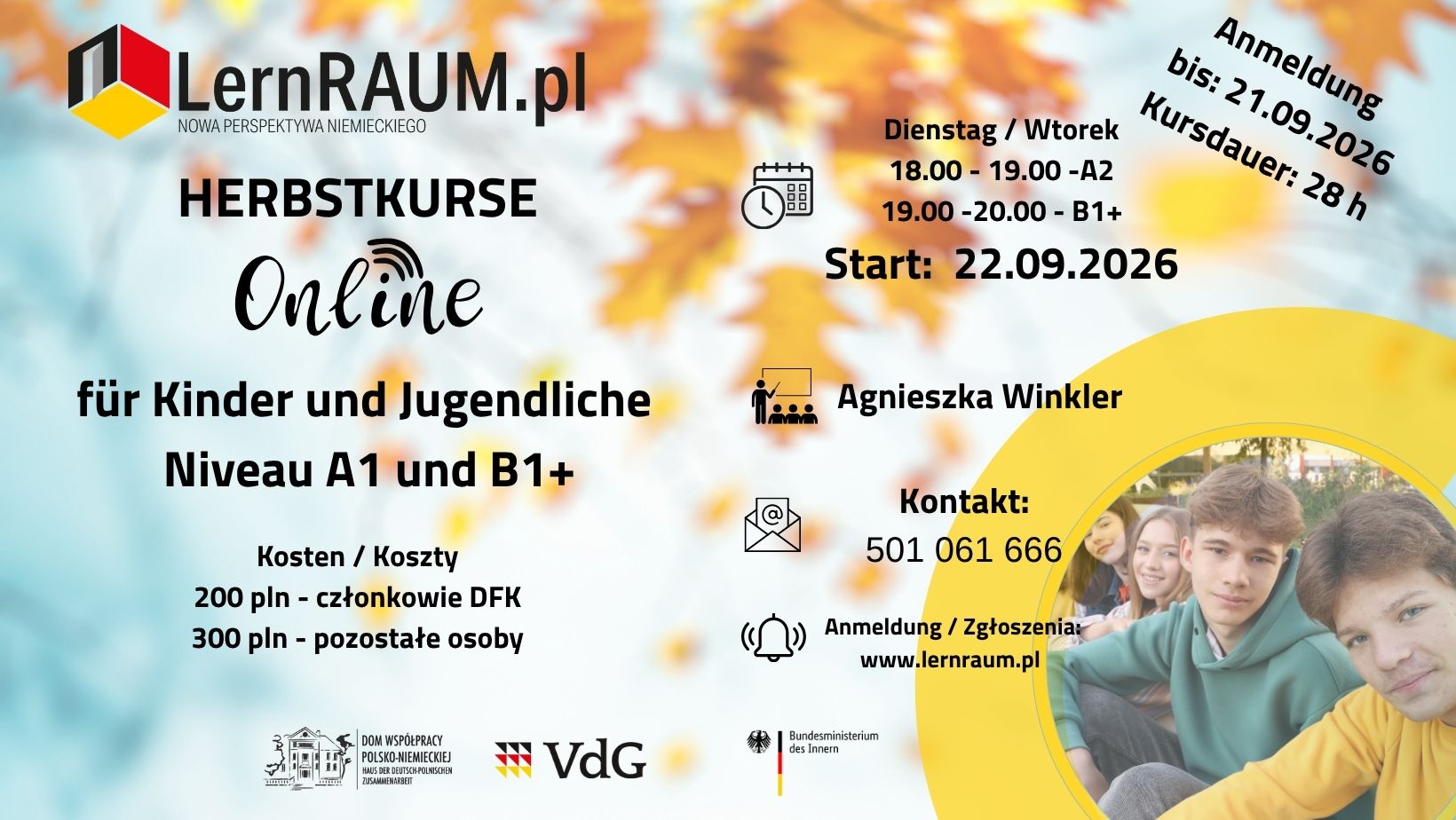 LernRAUM.pl – kursy dla młodzieży